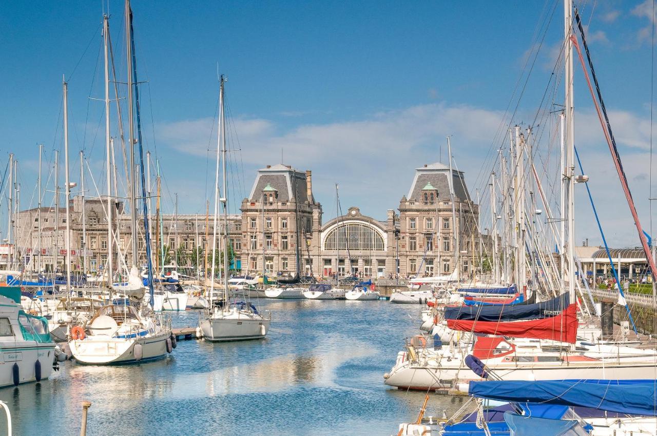 Studio Met Groot Zonneterras Centrum Oostende Exteriör bild